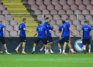 Reprezentacija BiH Trening Na Bilinom Polju