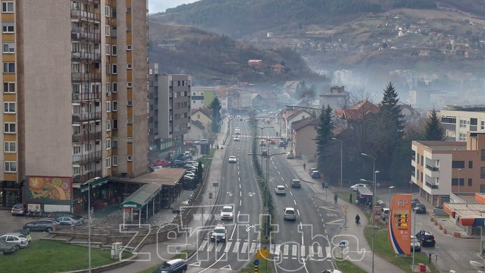 Grad Zenica Decembar 2023 Zagadjenje 2