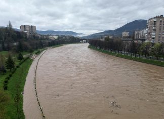 Poplava, rijeka Bosna, Zenica, poplave