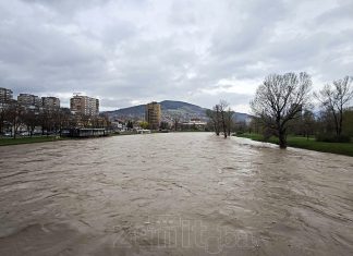 rijeka Bosna, Zenica, poplava, poplave