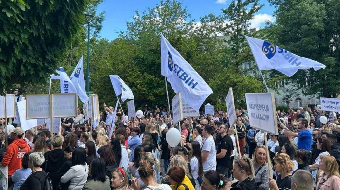 Trgovci Protesti U Sarajevu