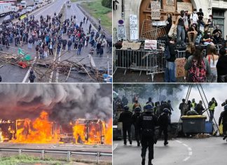 Bloquons Tout Protesti Francuska