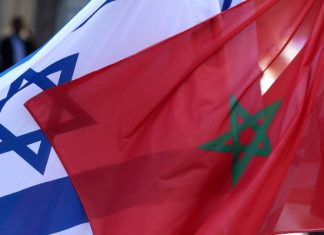 Israel Morocco Flags