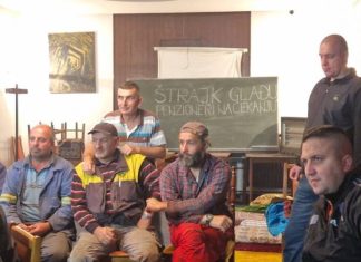 Rudari RMU Zenica, štrajk