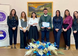 Svečani prijem za državne prvakinje Pravnog fakulteta Zenica (FOTO)