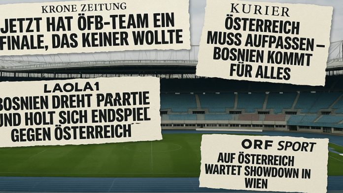 Ausrtijski Mediji Najavljuju Mec Austrija BiH