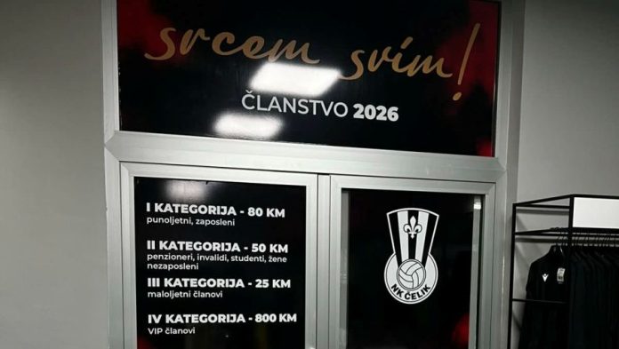 Članstvo, NK Čelik