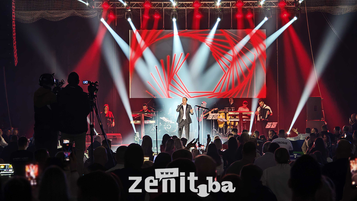Koncert Hakale u zeničkoj areni Husejin Smajlović (Foto: Zenit.ba)