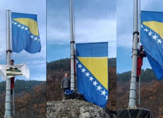 Zastava BiH Janjicki Slapovi