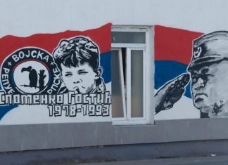 Ratko Mladić Mural Banja Luka We